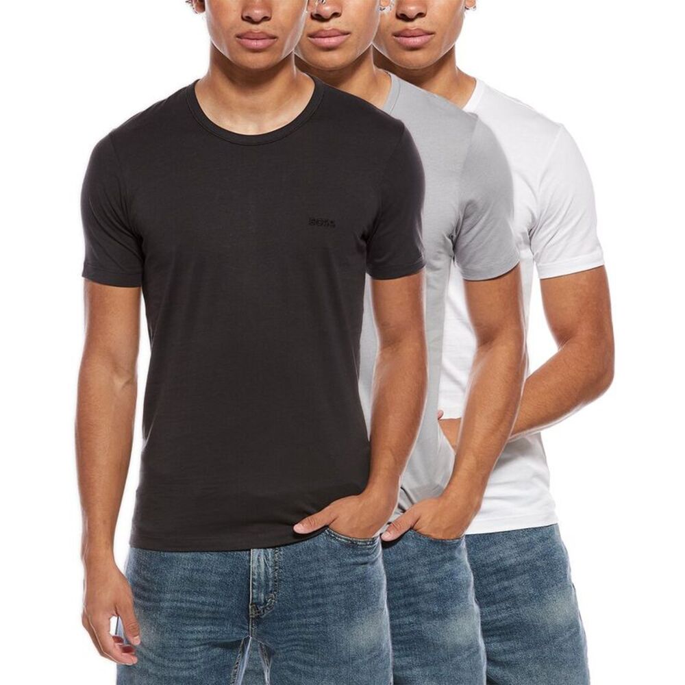 Hugo Boss Mens 3P Classic T-Shirt
